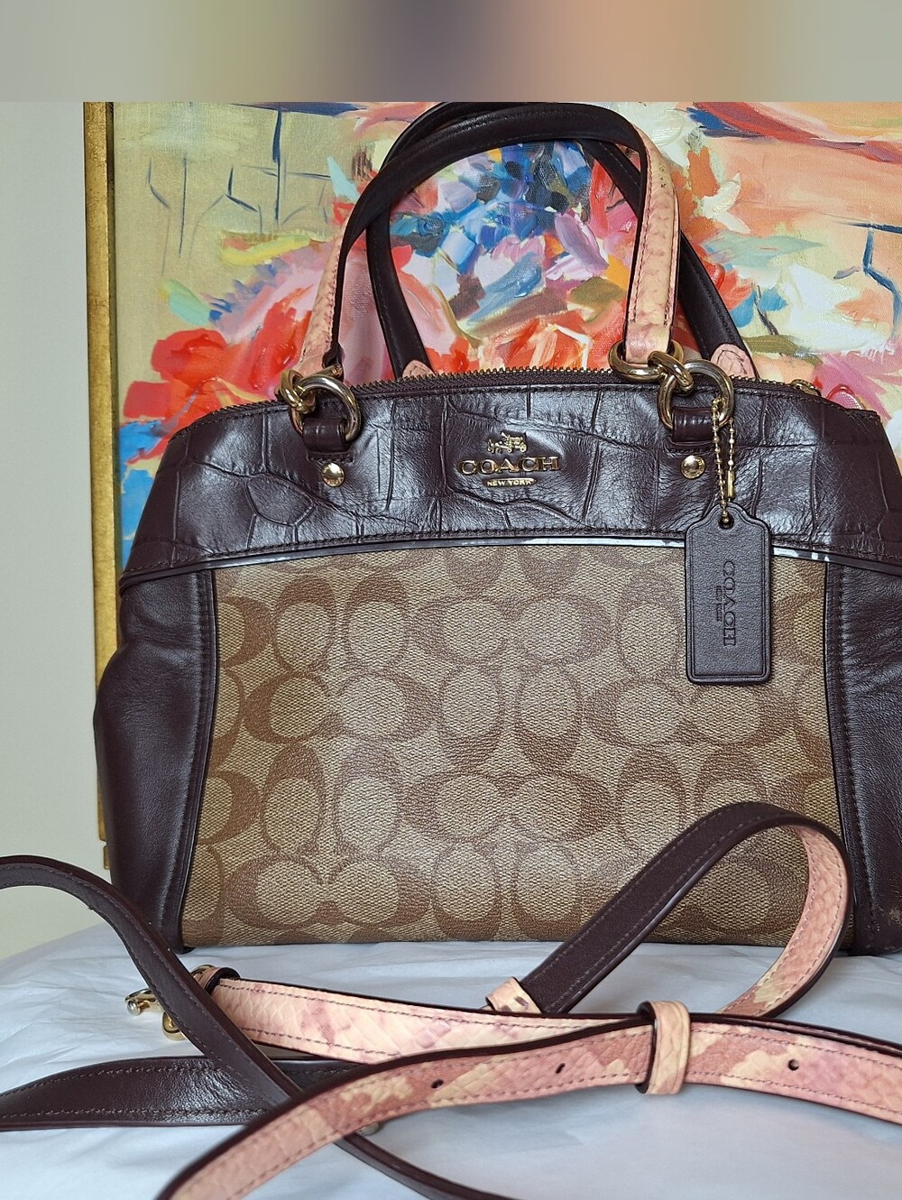 Coach Satchel Authentic